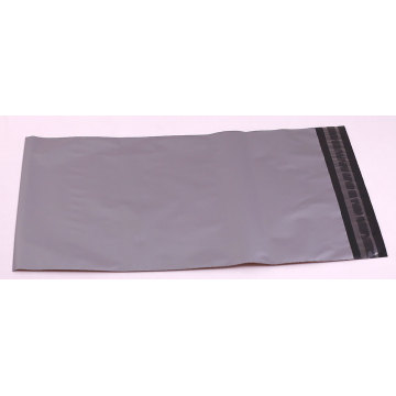 Sac d&#39;emballage en plastique gris personnalisable de LDPE